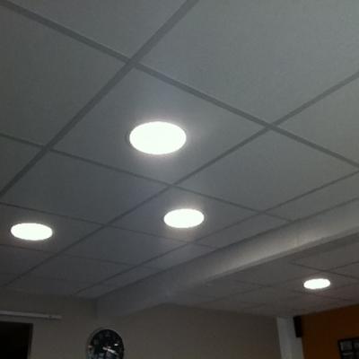 Salon de coiffure, Downlight LED